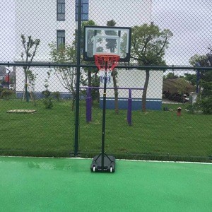 indoor and outdoor portable height adjustable basketball stand