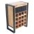 Import Industrial Storage Wine Rack antique Furniture Wooden Iron Wine Cabinet morden wine bar display from India