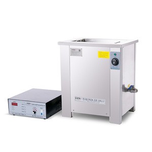 Industrial ultrasonic washer for watch parts