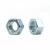 Import ISO7414  high quality carbon steel zinc plated Structural bolting with large width across flats hexagon nuts from China
