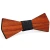 J27  Hot Selling Solid Wood Bow Tie Natural Environmentally Friendly Trendy Handmade Cravat Wooden Bow Tie Wood Bowtie