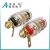 Import JIALUN 4mm Audio Gold-plated Brass Speaker Binding Posts Terminals for Banana Plugs from China