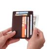 Joyir Slim Wallet Front Pocket Minimalist Genuine Leather RFID Blocking Card Holder