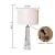 Import K9 crystal table lamp house sitting room adornment bedroom the head of a bed lamp furnishing articles from China