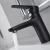 Import Kaiping factory black bathroom basin sink faucet from China