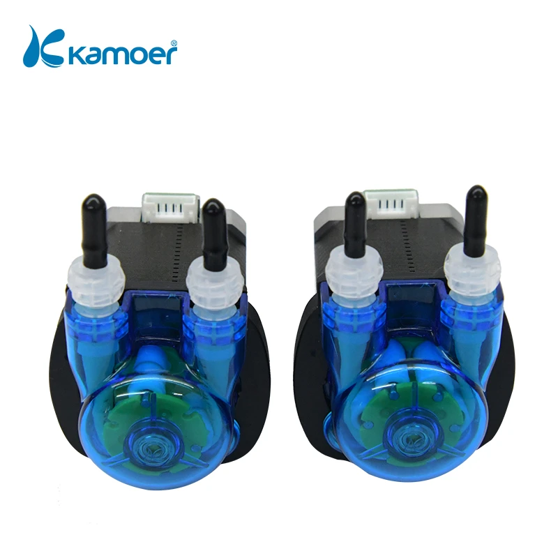 Kamoer KPAS 24V stepper motor micro peristaltic pump low noise high precision small water pump(20-110ml/min)