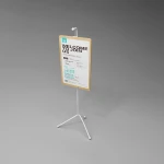 Kappa Frame Display Rack Advertising Display Shoes Advertising Metal Retails Metal Black BAC Time Packing Graphic Unit Finish