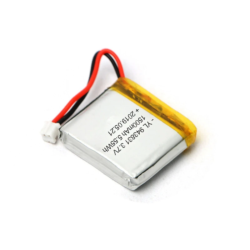 KC approval rechargeable lithium ion battery 3.7V 943831 1500mAh Lipo polymer battery pack
