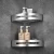 Import Kichen accessories kitchen gadgets metal corner fan shaped storage holder wall mounted bathroom soap rack kitchen spice rack from China