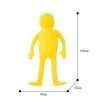 Kids Adults Baby Gift TPR+EVA person yellow children toy