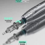 Kissure Rotary Tattoo Machine Needles Accessories Tool Set Tattoo Power Supplies Pen Permanent Tattoo Machine Kits