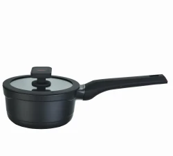 Kitchen Cookware 2-Layer Non Stick Aluminum Sauce Pan With Handle
