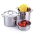Import Kitchenware Non Stick  Stainless Steel Cookware Set With Lid from China