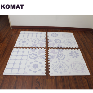 Komat Customized Moroccan Design Printed Baby Play Mat