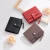 Import Korean fashion Soft face pu coin purse Ladies short wallet wholesale direct selling from China
