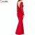 Import Lace Open Back Bow Long Sleeve Maxi Evening Fishtail Party Dress Prom from China