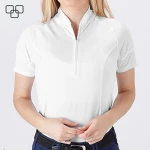 Ladies Equestrian Tops Horse Racing Riding Polo Shirt
