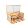 Large custom wooden hamster rodent cage mouse house