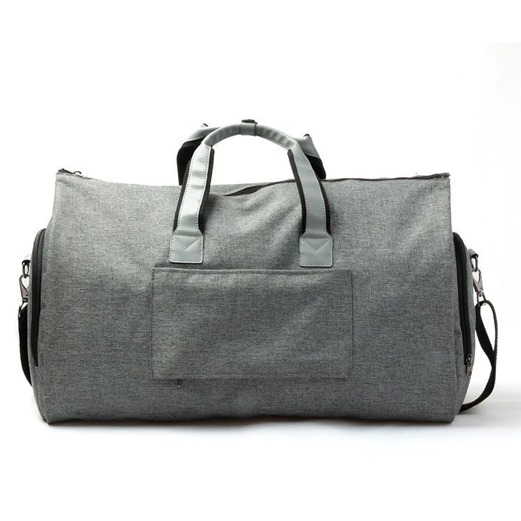 Large garment duffel bag foldable clothes carry on travel suit bag