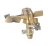 Import Lawn Sprinkler Head with Spike, Brass Pulsating Sprinklers, Adjustable Garden, Yard Watering Irrigation System from China