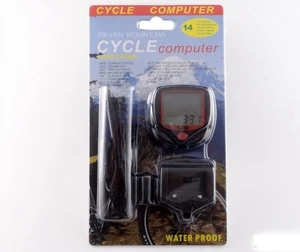LCD Bike Speedometer Meter Bicycle Odometer Computer