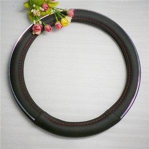 leather car interior accessories steering wheel cover