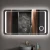Import LED illuminated rectangle smart bathroom mirrors with lights attached led mirror with lights from China