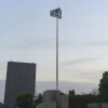 LED Lamp Steel Conical High Mast Pole  with Lifting System
