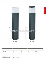 Led Lawn Light Height 1m 15W IP65