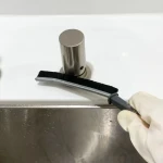Long Handle Alloy Cleaning Tool Brush Corner Pool Clearance Brush