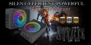 Low Price Pc 500W Atx 24Pin Gaming Power Supply 80plus Rgb Psu