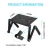 Import Low Price Portable Adjustable Aluminum Computer Portable Laptop Desk Stand from China