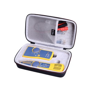 LTGEM Hard Shell Zipper Close Portable Waterproof Eva Storage Tool Case for Fluke Networks Intelli Tone Pro 200 Toner