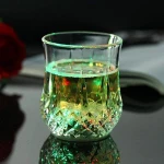 Luminous glass water sensor colorful luminous cup LED flash cup bar KTV