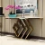 Import Lux Hotel Hall Console Side Table with Gold Stainless steel leg Modern Design from China