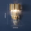 Luxury Style Gold Lustre Rectangular Round Lamp Drawing Room Bedchamber Living Room Crystal Chandelier Pendant Light