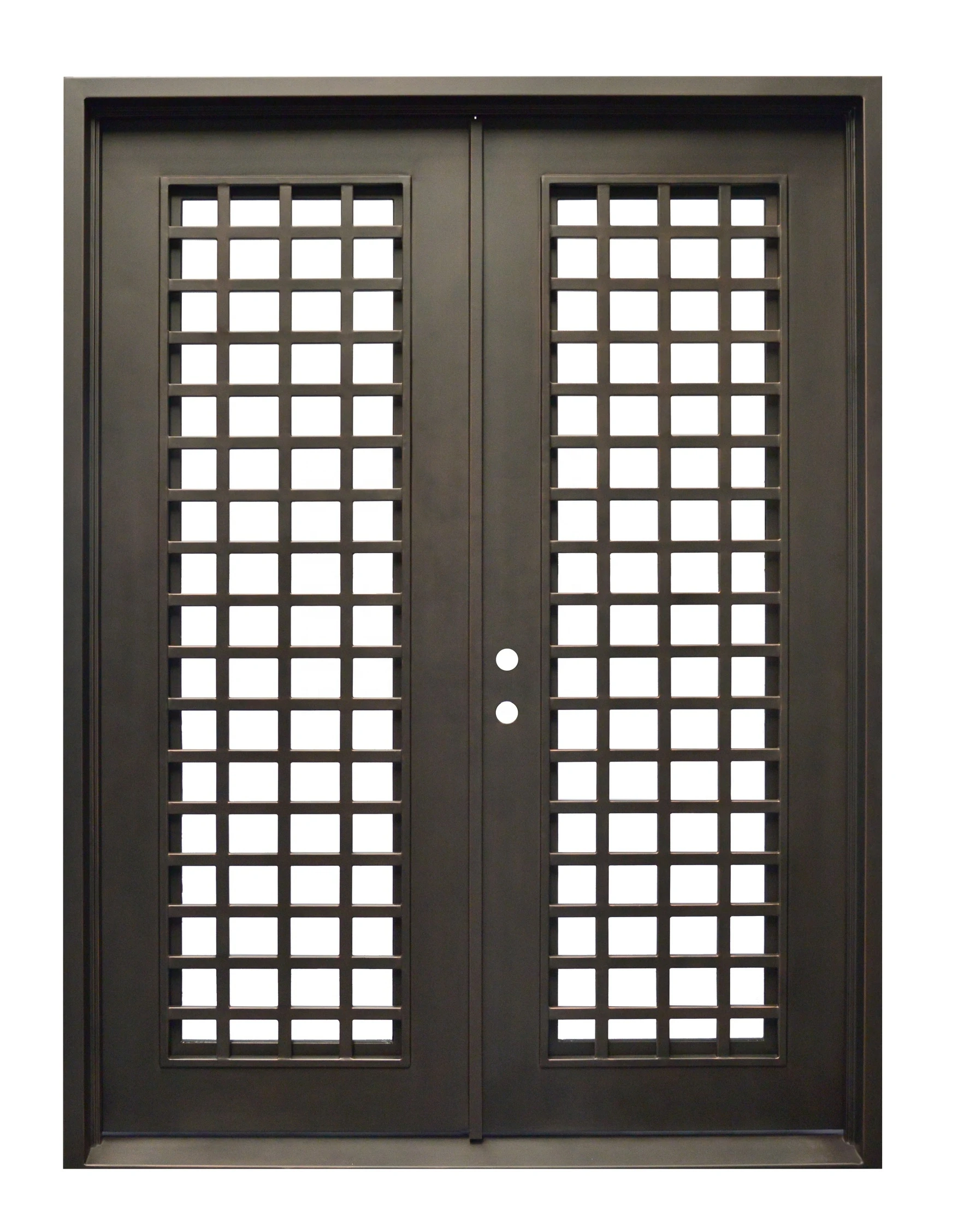 Luxury wrought iron doors