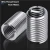 Import M18 304 Stainless Steel Screw Threaded Inserts Steel Wire Thread Stainless Steel Screw Wire Screw Sleeve from China