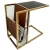 Import Magazine Holder High Quality Gold PVD Side Table also used as End Table in Luxurious Homes & Offices for Snacks & Decor from China