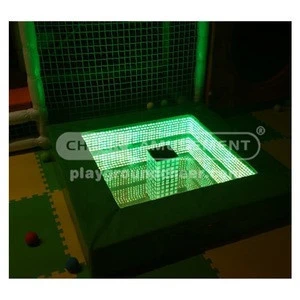 Magical Equipment LED Transparent Deck Children Play Table for Kids Play Center