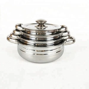 mail orders kitchen utensils stainless steel commercial pot set cookware