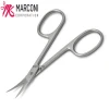 Manicure Scissor Curved Blade Premium Stainless Steel for Nail Eyelash Professional High Quality Curve