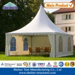 Mansion Gazebo For Sale With Glass Window 6x6 In Zhuhai