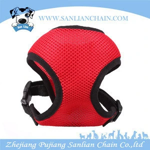 Manufactory soft mesh dog pet for puppy dogs harness and leash