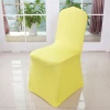 Manufacturer hotel banquet celebration wedding stretch elastic chair cover / spandex chair covers