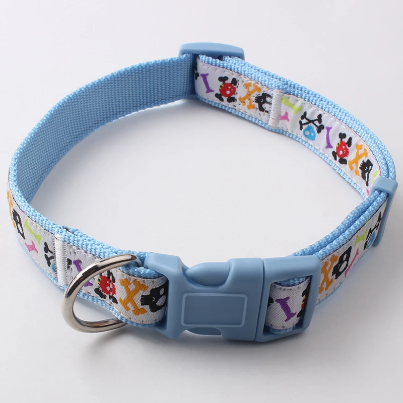 Manufacturer supply customized nylon dog collar