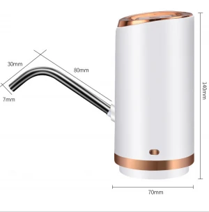Manufacturer Wholesale Automatic Smart Water Pump Dispenser High Quality Low Noise Portable Electric Water Drinking Machine