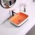Matt Color rectangular Ceramic lavabo art luxury bathroom sinks wash basin Price