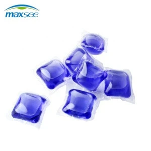 Maxsee high concentrate liquid detergent pods water soluble capsules