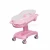 Import Medical furniture mobile infant ABS plastic children bassinet baby cot hospital baby cart adjustable new born baby cart from China